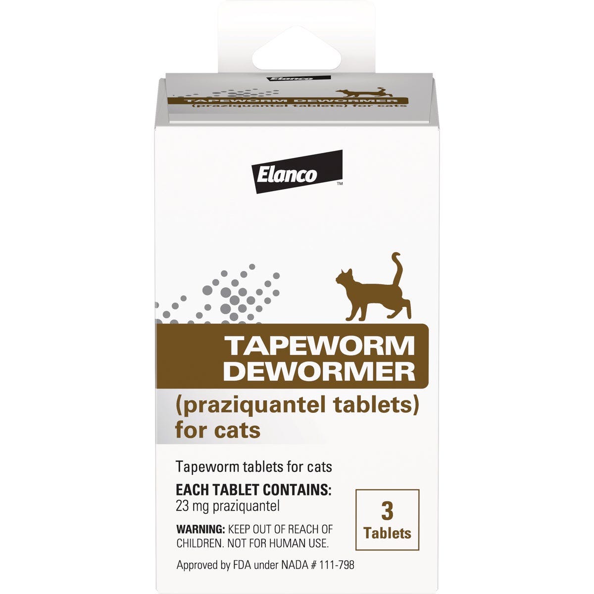 Elanco Tapeworm Dewormer for Cats (3-Pack) - photo 2 Elanco Tapeworm Dewormer for Cats (3-Pack) - photo 2