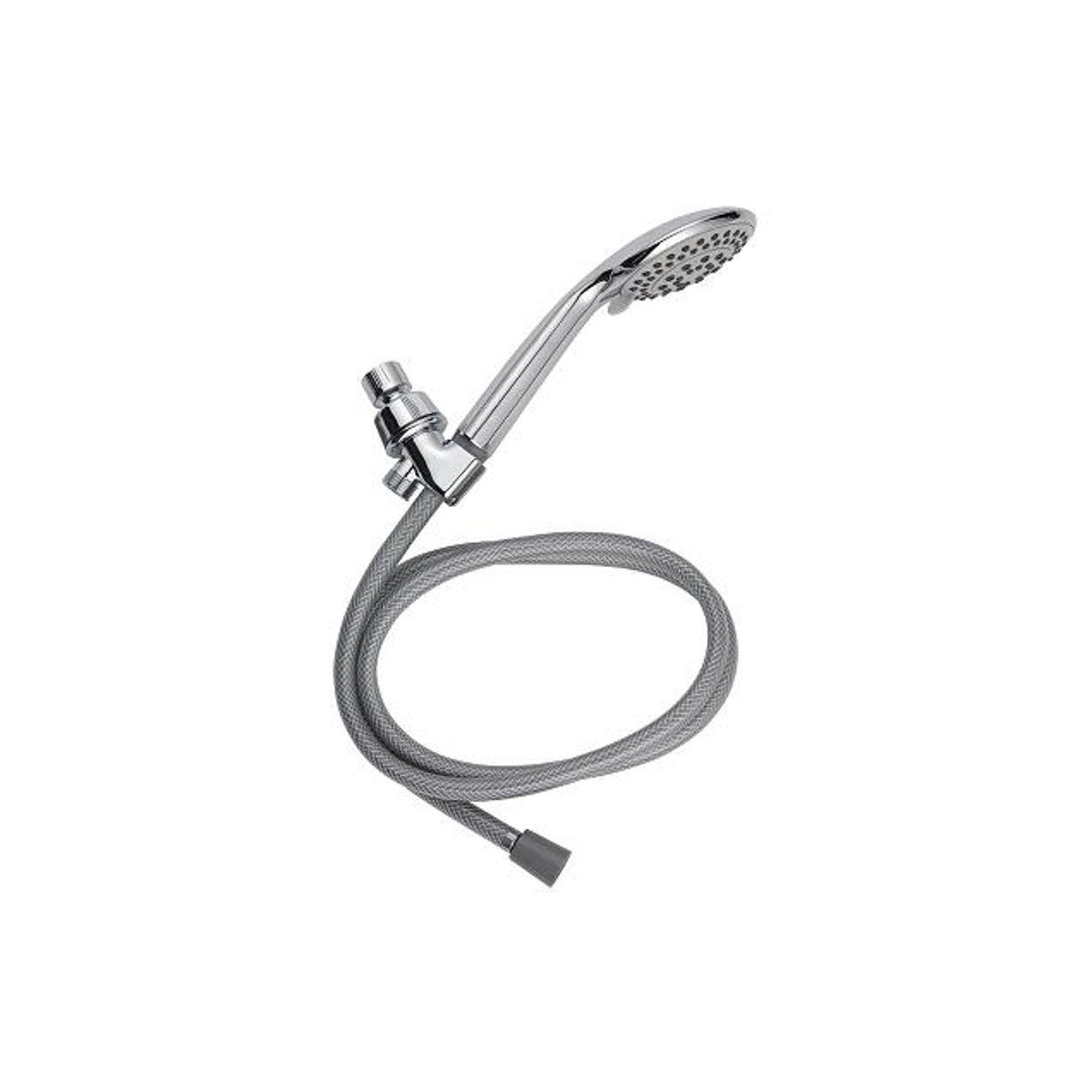 HomePointe 5-Settings Handheld Shower Head, Chrome Plastic HomePointe 5-Settings Handheld Shower Head, Chrome Plastic