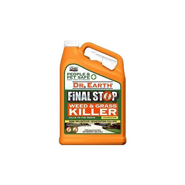 Dr. Earth 1-Gal. Weed/Grass Herbicide Dr. Earth 1-Gal. Weed/Grass Herbicide