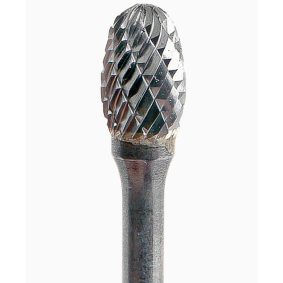 Forney 1/4 In. Oval Shaped Tungsten Carbide Burr - photo 5