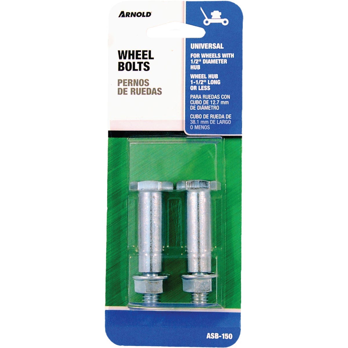 Arnold Rotary Lawn Mower Steel Wheel Bolts (2-Count) - photo 2 Arnold Rotary Lawn Mower Steel Wheel Bolts (2-Count) - photo 2