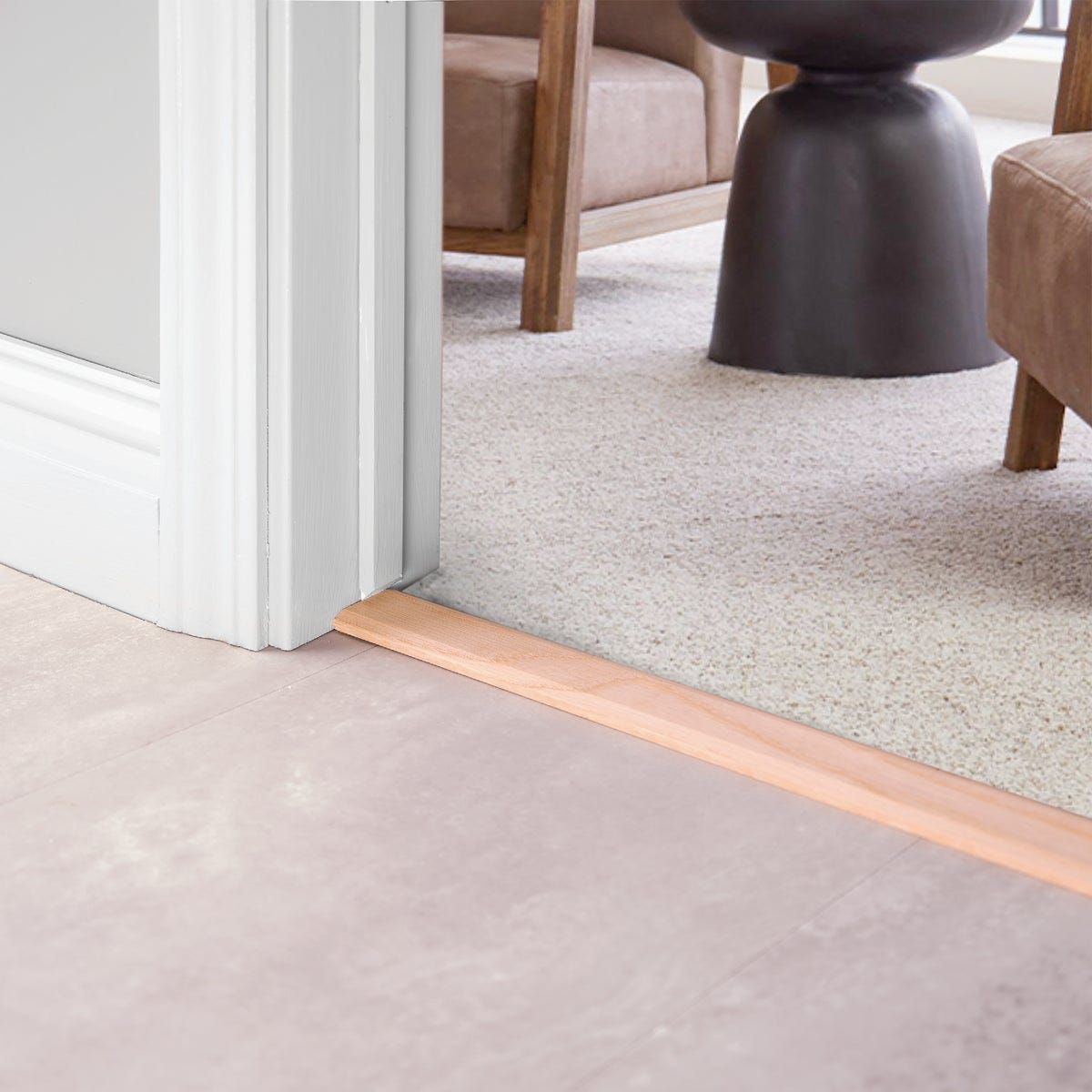Frost King Saddle 36 In. L x 1-3/4 In. W x 5/16 In. H Natural Oak Threshold - photo 6