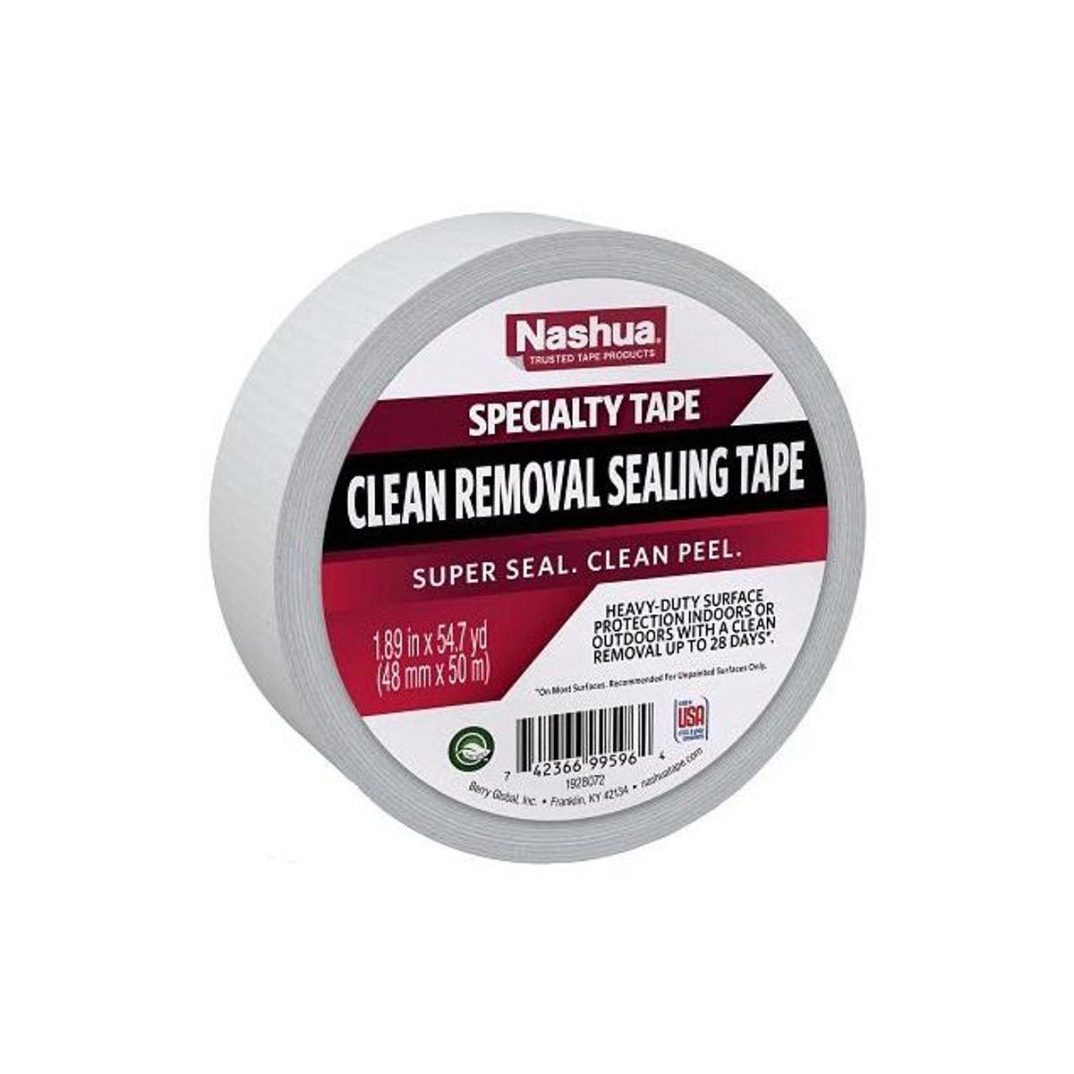 Nashua 1.89 In. x 54.7 Yd. White Clean Removal Remodeling Sealing Tape Nashua 1.89 In. x 54.7 Yd. White Clean Removal Remodeling Sealing Tape