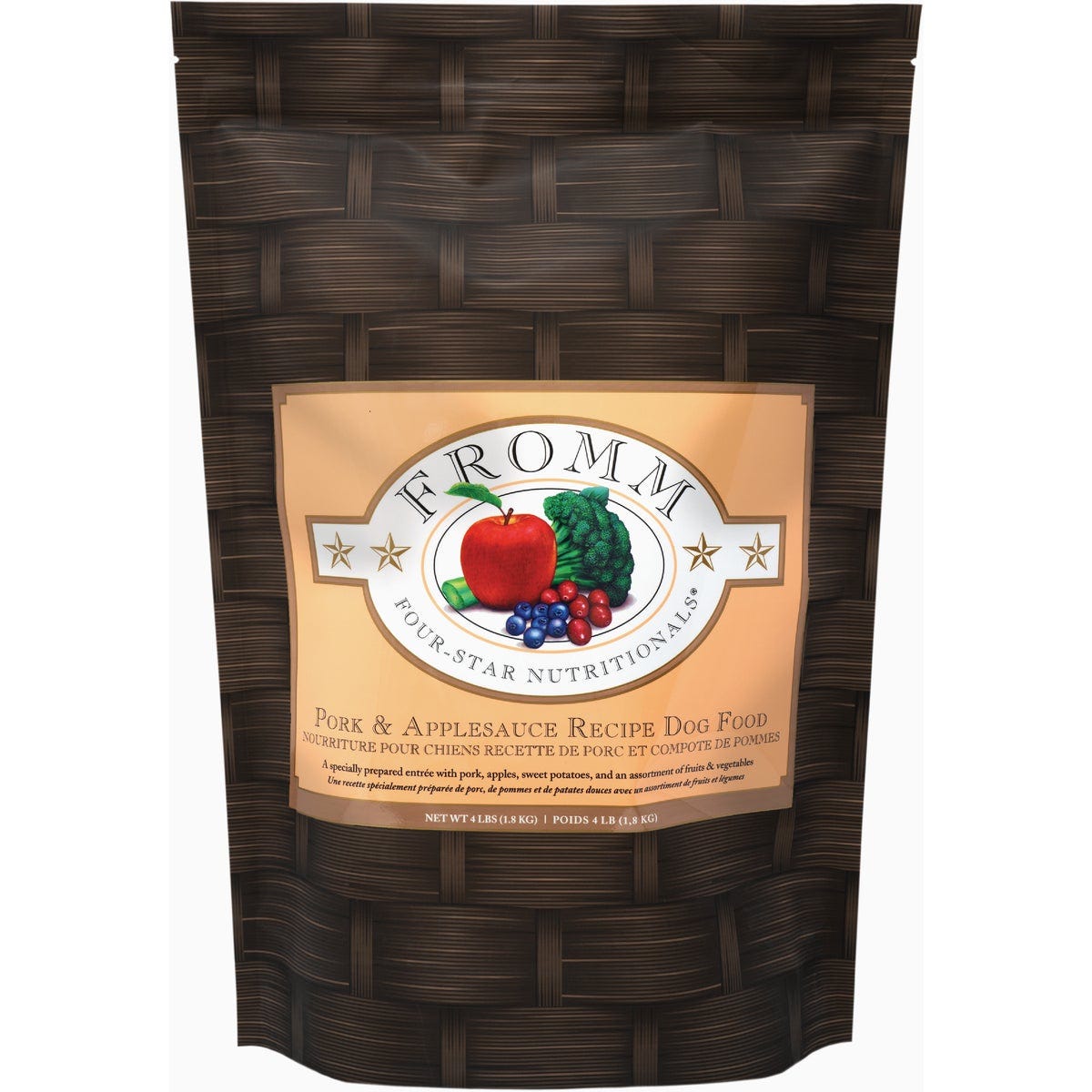 Fromm Four-Star Nutritionals Pork & Applesauce Recipe Dog Food, 4 Lb. - photo 2