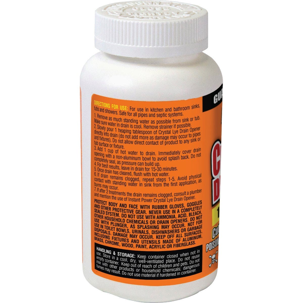 Instant Power 1 Lb. Crystal Lye Drain Opener - photo 3 Instant Power 1 Lb. Crystal Lye Drain Opener - photo 3