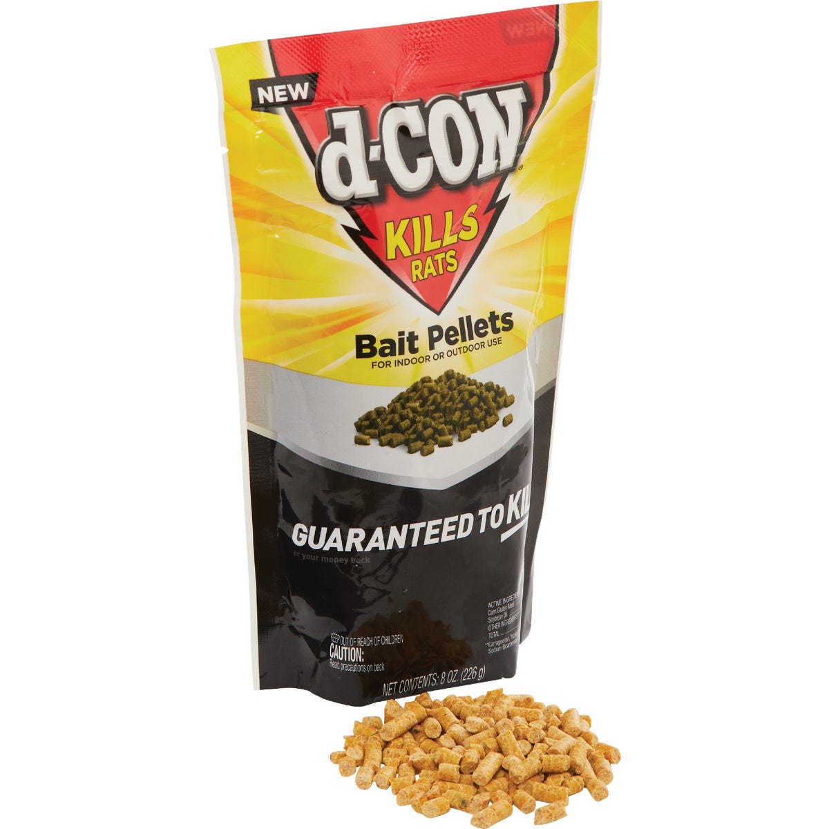 D-Con Pellet Rat And Mouse Poison, 8 Oz. - photo 2 D-Con Pellet Rat And Mouse Poison, 8 Oz. - photo 2