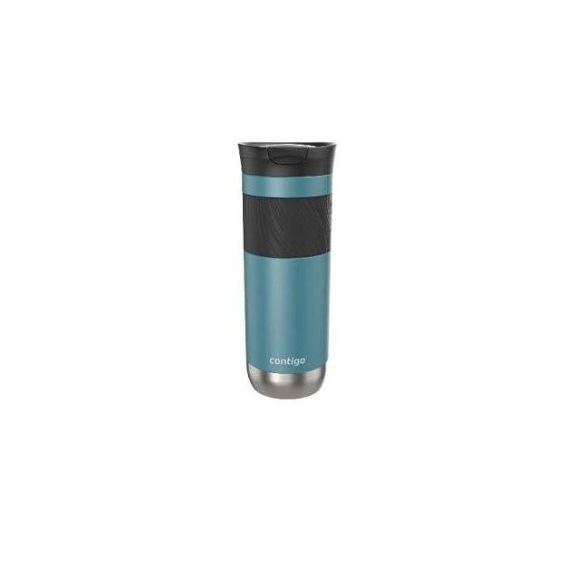 Contigo 20 Oz. SnapSeal Byron Stainless Steel Travel Mug Tumbler, Turquoise