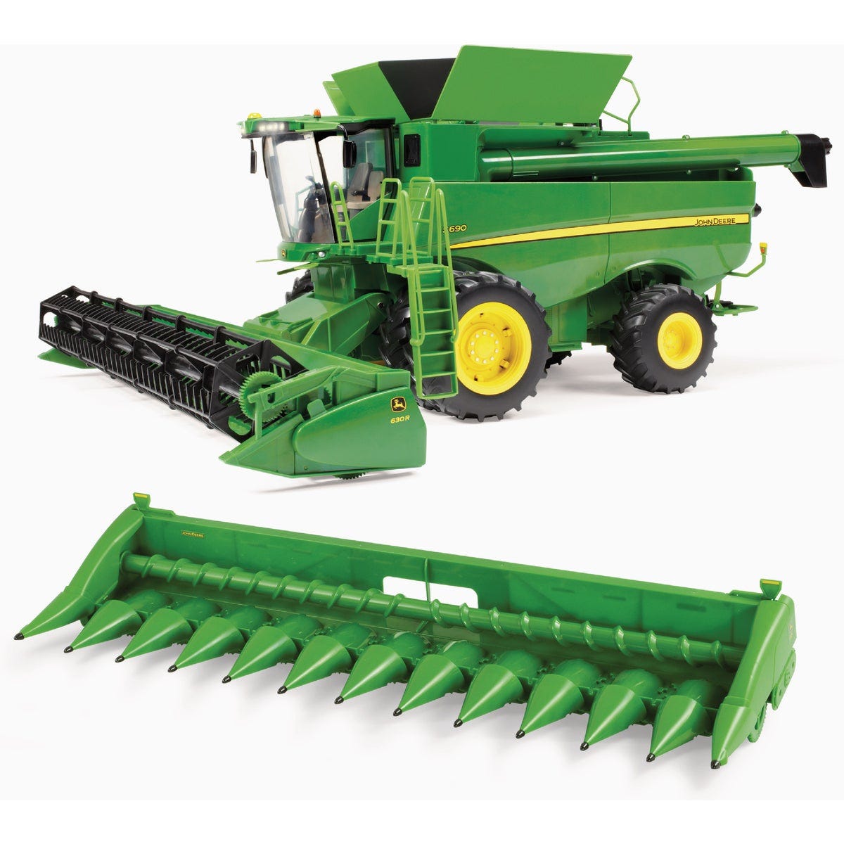 John Deere Big Farm 1:16 S690 Combine with Corn & Daper Head - photo 2 John Deere Big Farm 1:16 S690 Combine with Corn & Daper Head - photo 2
