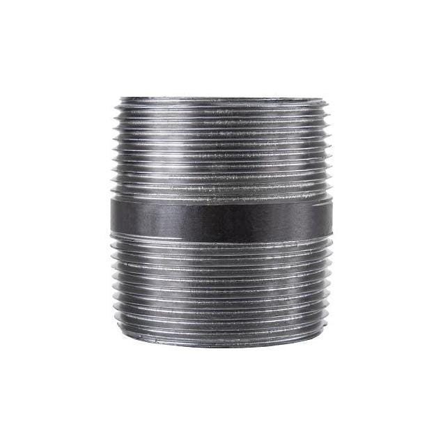 STZ 1-1/2 In. x 2 In. Steel Black Iron Nipple