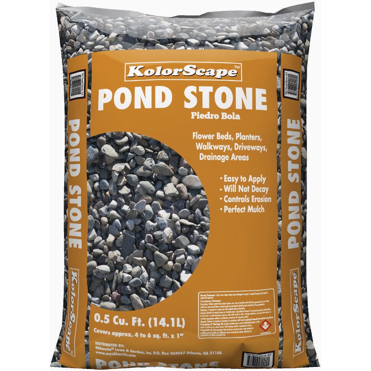 Oldcastle 0.5 Cu. Ft. Pond Stone