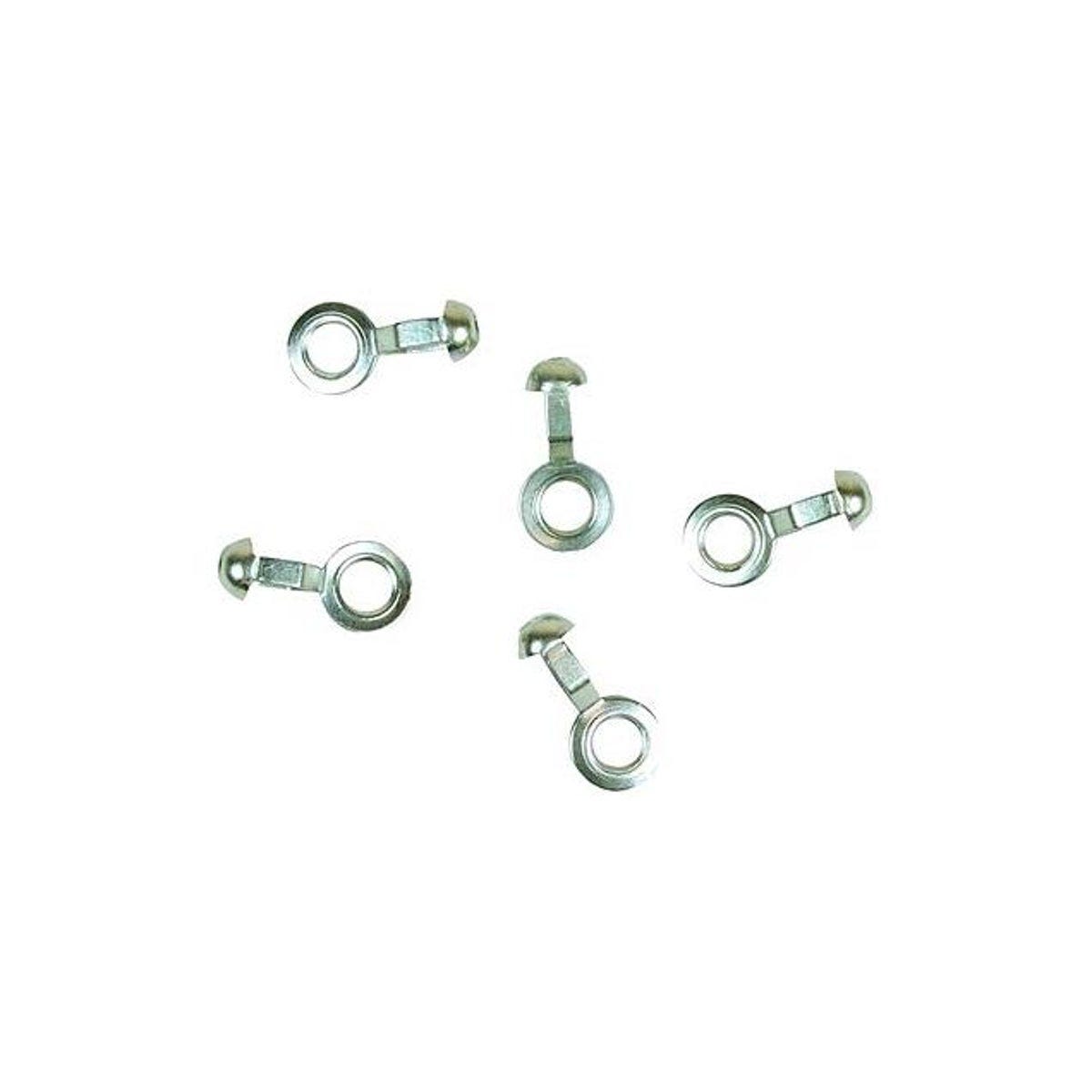 Jandorf #10 Nickel-Plated Beaded Lamp Chain Coupling (5-Pack)