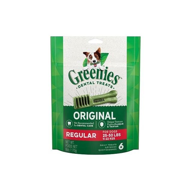 Greenies 6-Ct. Regular Dog Dental Treat