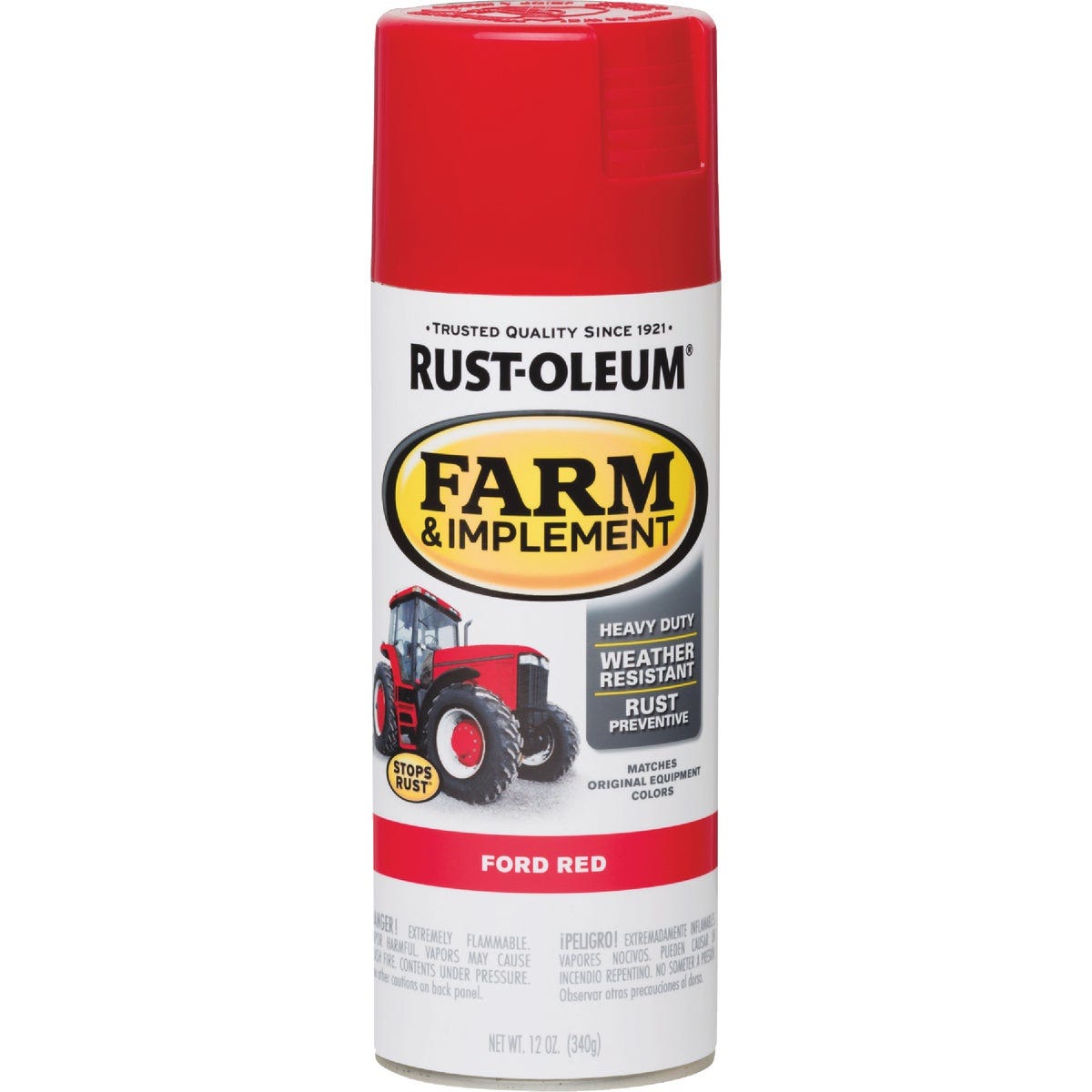 Rust-Oleum 12 Oz. Ford Red Farm & Implement Spray Paint - photo 2 Rust-Oleum 12 Oz. Ford Red Farm & Implement Spray Paint - photo 2