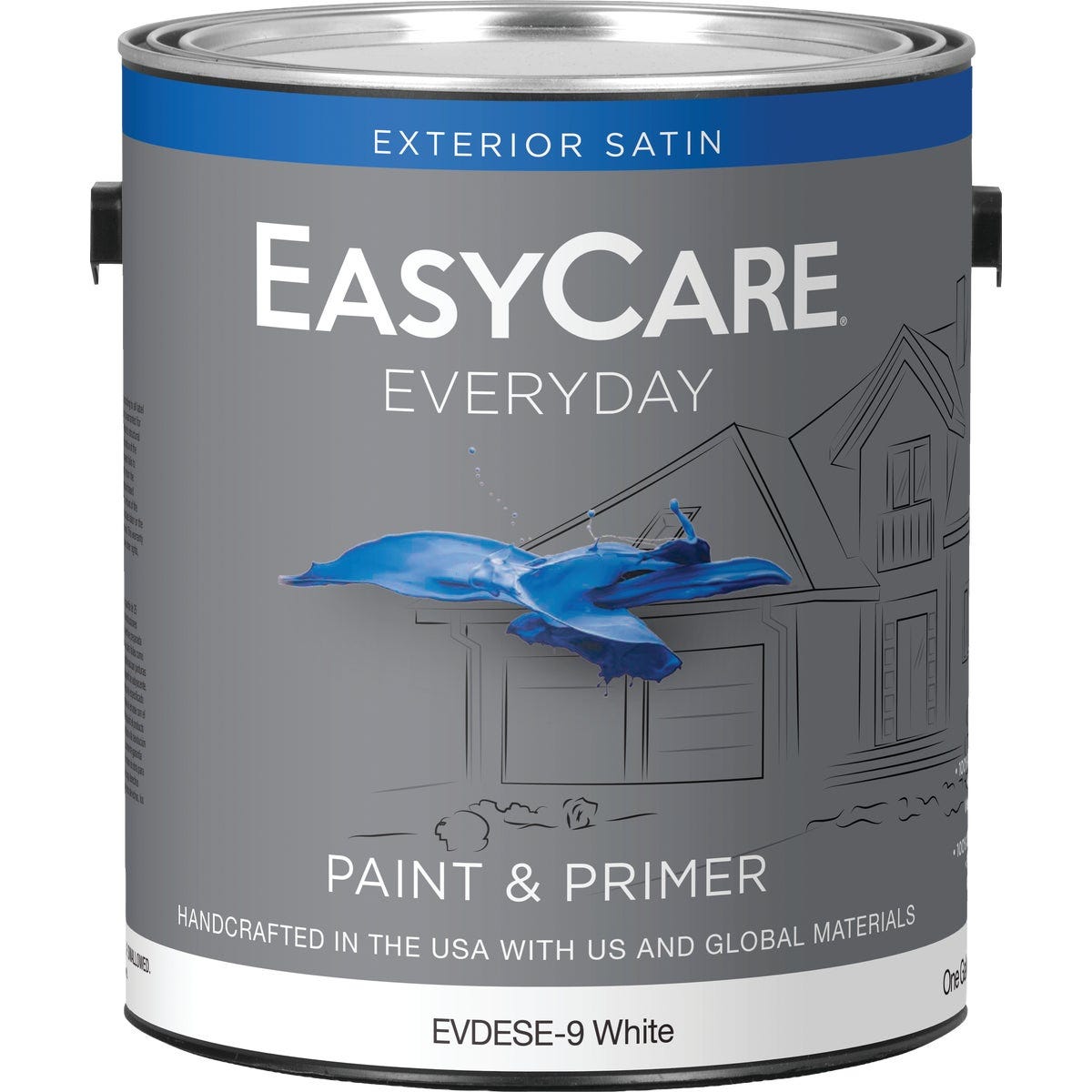 EasyCare Everyday Satin Exterior Paint, White, 5 Gal. - photo 2 EasyCare Everyday Satin Exterior Paint, White, 5 Gal. - photo 2