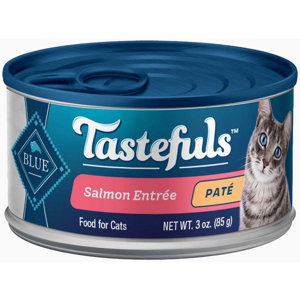 Blue Buffalo Tastefuls 3 Oz. Adult Salmon Pate Wet Cat Food