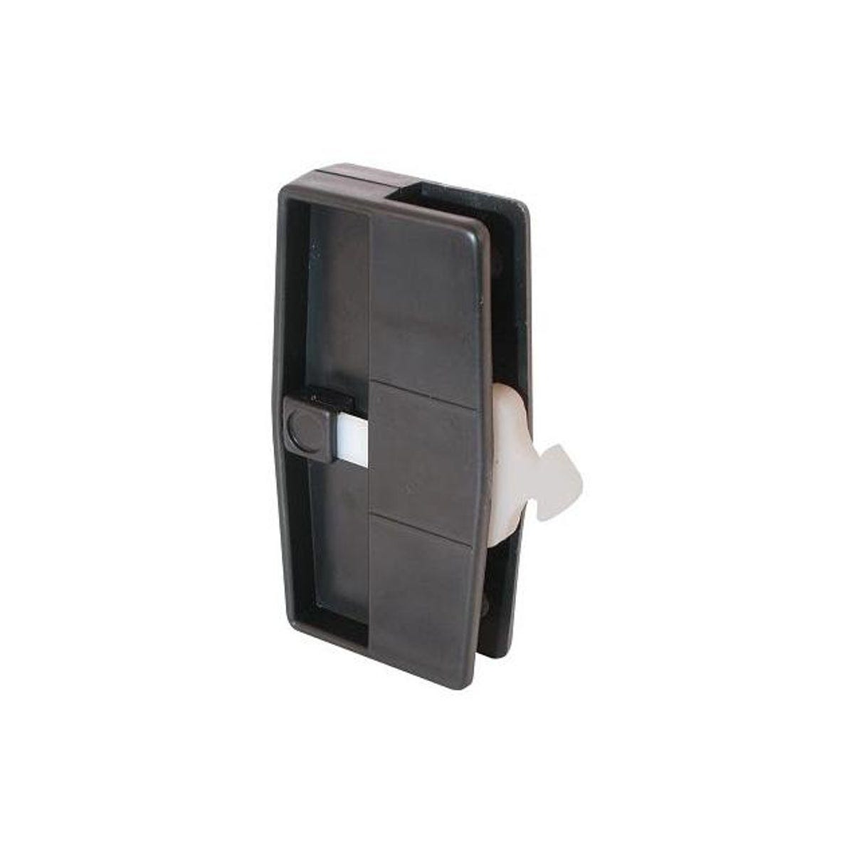 Prime-Line Black Plastic Sliding Screen Door Latch