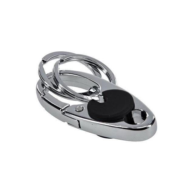 Hillman Silver Metal Multi Key Split Clip