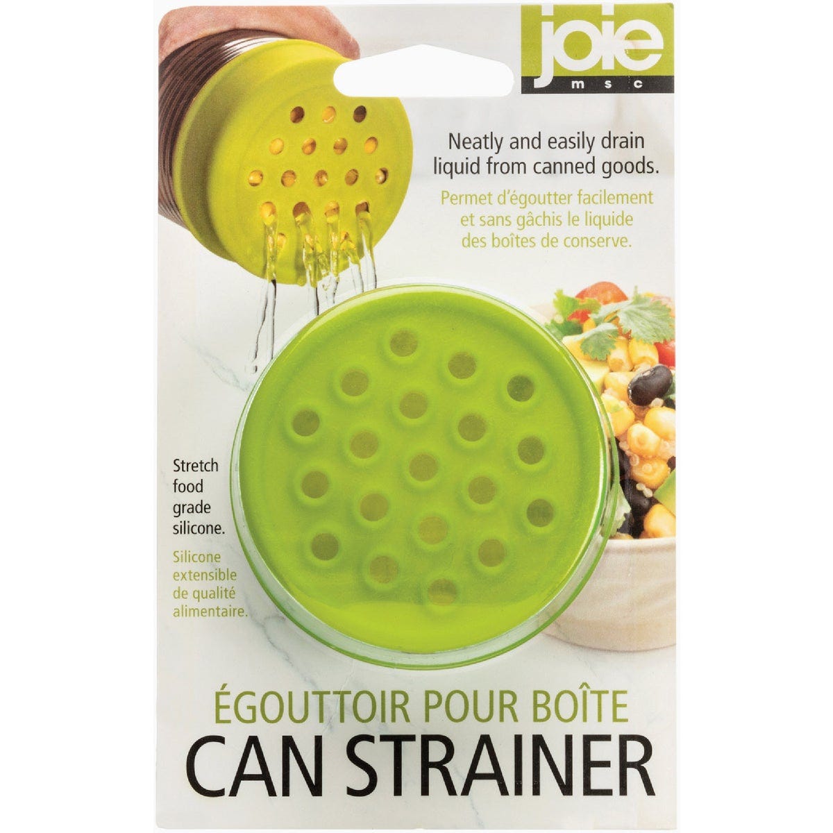 Joie Stretchable Can Drainer Colander Lid