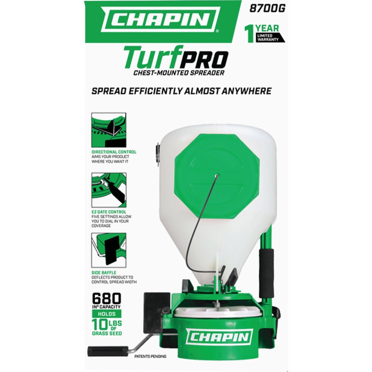 Chapin Portable Broadcast Fertilizer Chest-Mount Spreader with Easy-Fill Hopper - photo 2 Chapin Portable Broadcast Fertilizer Chest-Mount Spreader with Easy-Fill Hopper - photo 2