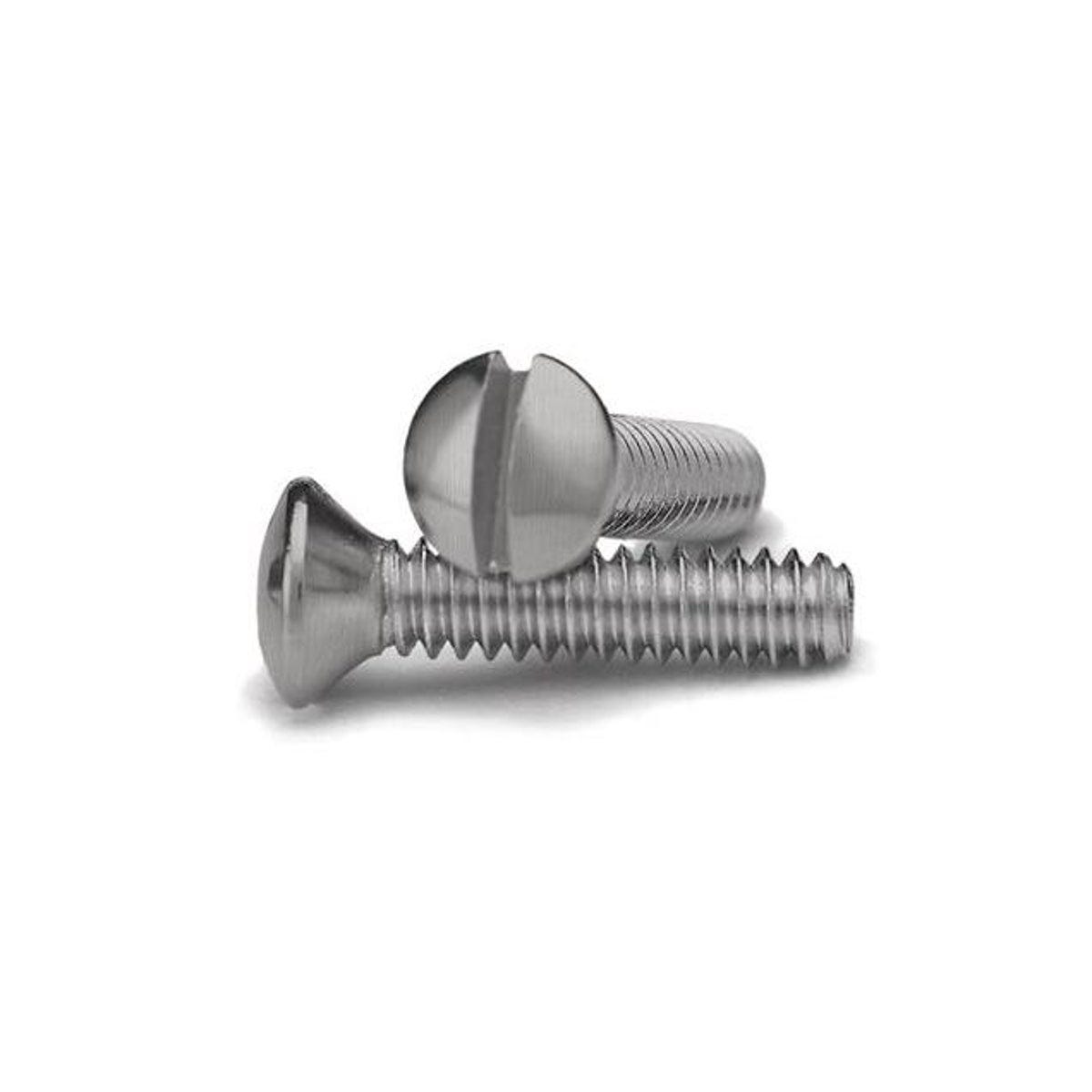 Westek 1/2 In. Nickel Wall Plate Screws (10-Pack)