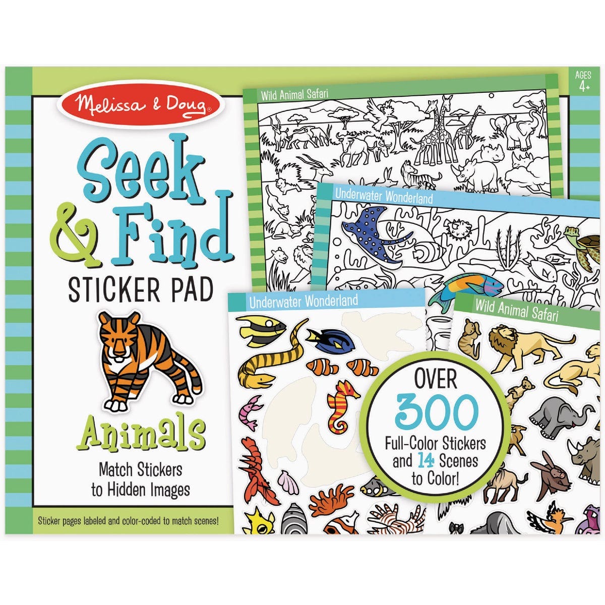 Melissa & Doug Seek & Find Sticker Pad- Animal - photo 3