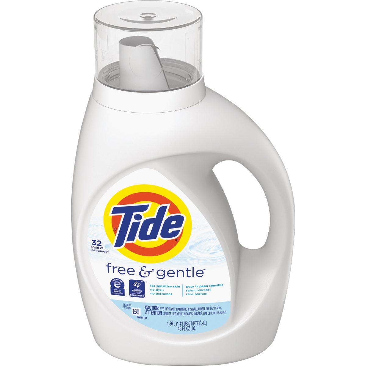 Tide 42 Oz. 32 Load Free & Gentle Liquid Laundry Detergent - photo 3