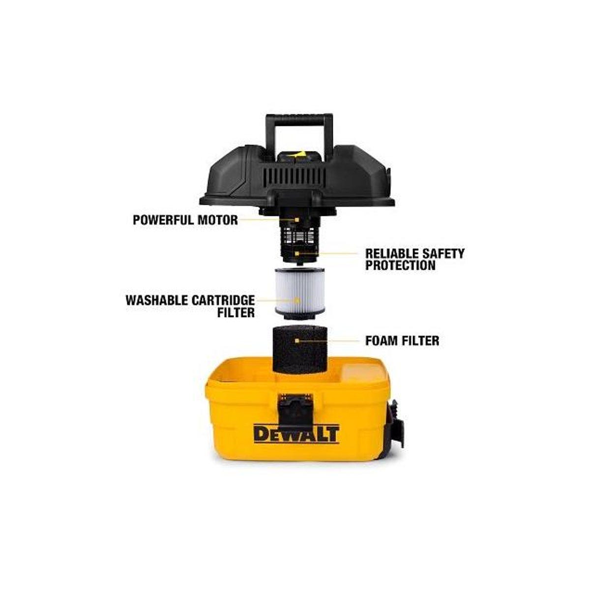 DeWalt 4 Gal. Wet/Dry Vacuum - photo 3