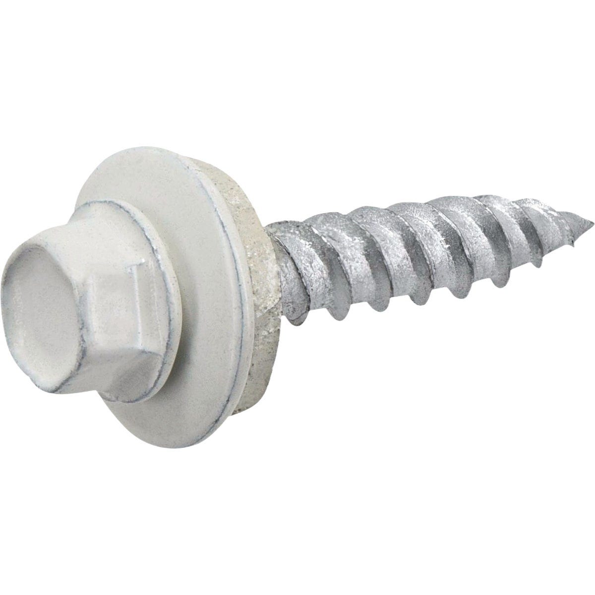 Hillman Fas-n-Tite #10 x 1 In. White Painted Self-Piercing Roofing Screw (102-Count) - photo 2