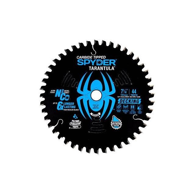 Spyder Tarantula 7-1/4 In. 44-Tooth Decking Circular Saw Blade