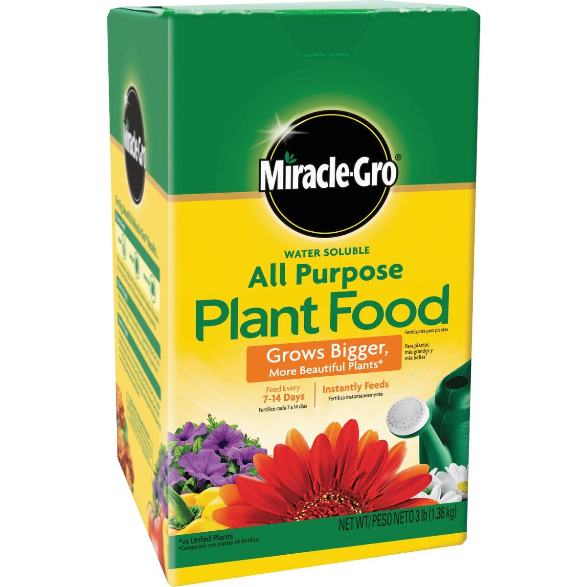 Miracle-Gro 3 Lb. Water Soluble All Purpose Plant Food Miracle-Gro 3 Lb. Water Soluble All Purpose Plant Food