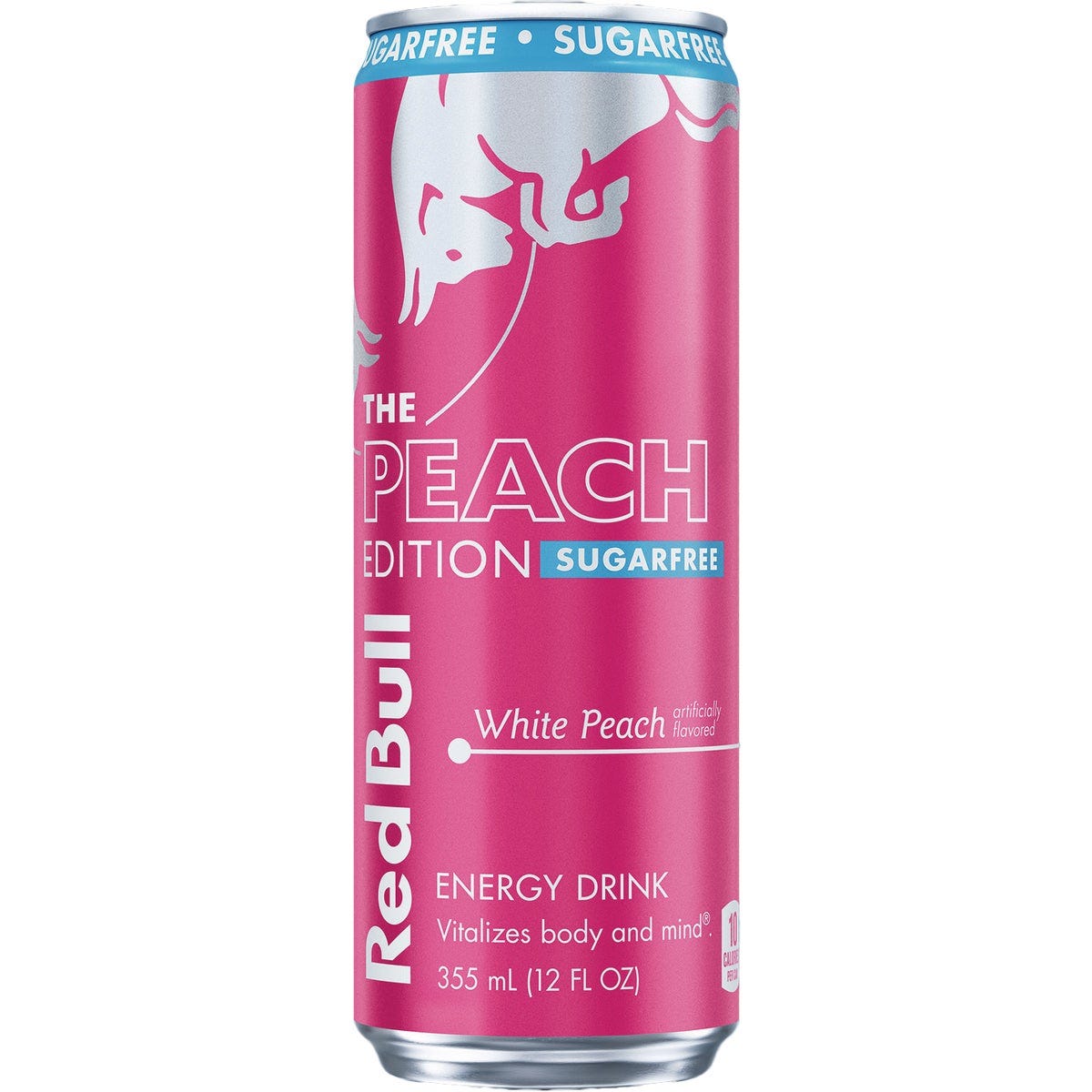 Red Bull 12 Oz. Sugar-Free White Peach Energy Drink