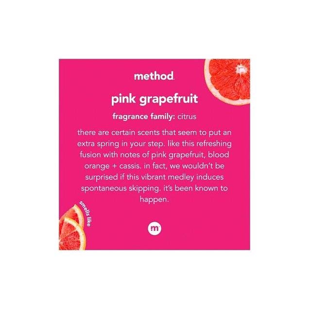Method 12 Oz. Pink Grapefruit Gel Hand Wash - photo 2 Method 12 Oz. Pink Grapefruit Gel Hand Wash - photo 2