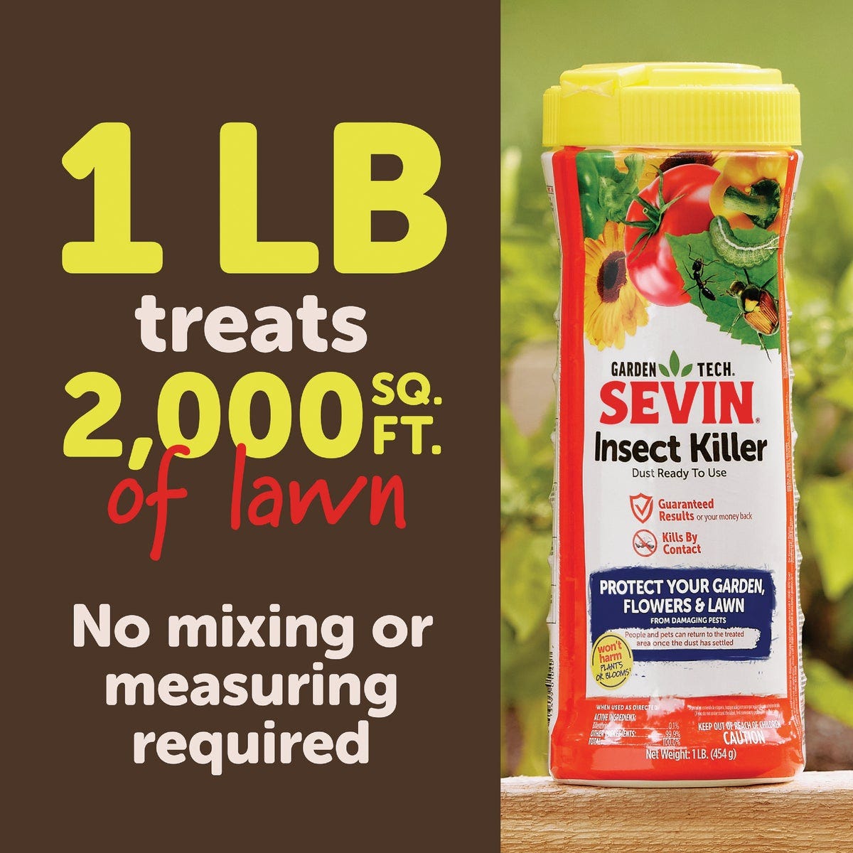 Garden Tech Sevin 1 Lb. Ready To Use Insect Killer Garden Dust - photo 2
