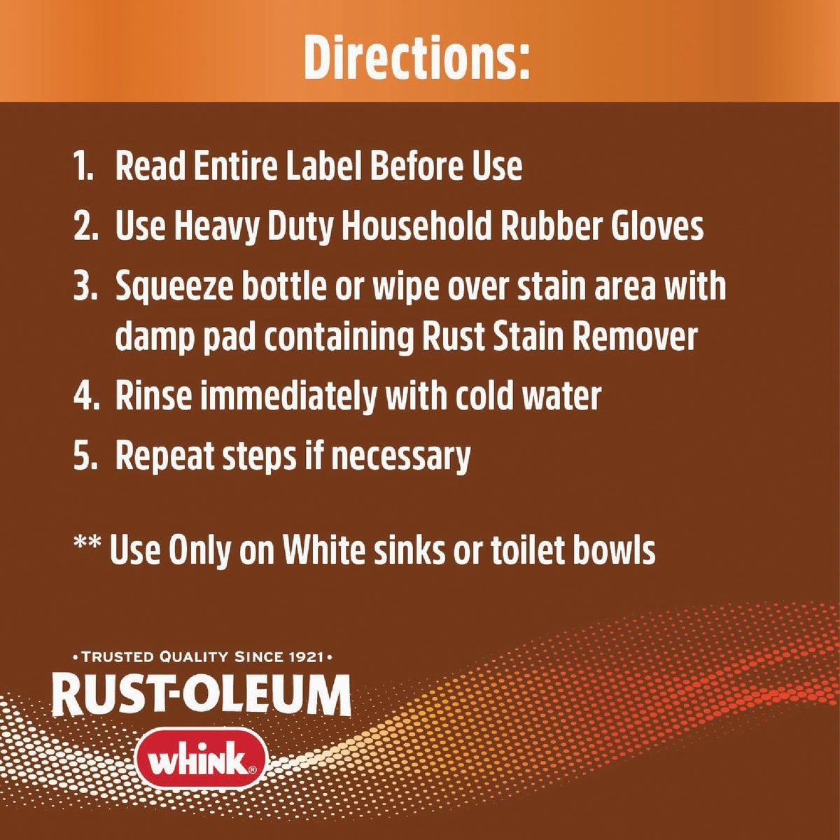 Whink 32 Oz. Rust Stain Remover - photo 9 Whink 32 Oz. Rust Stain Remover - photo 9