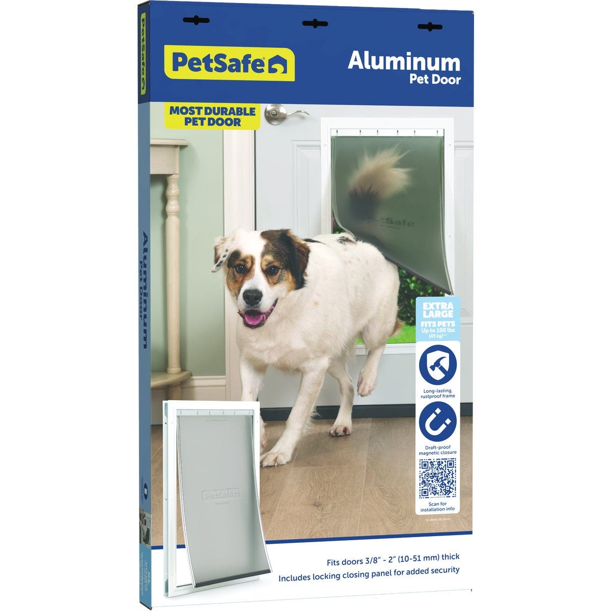 PetSafe Freedom XL White Aluminum Pet Door - photo 3 PetSafe Freedom XL White Aluminum Pet Door - photo 3