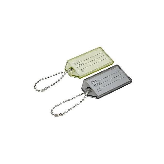 Hillman Key ID Tags & Chain (2-Pack)