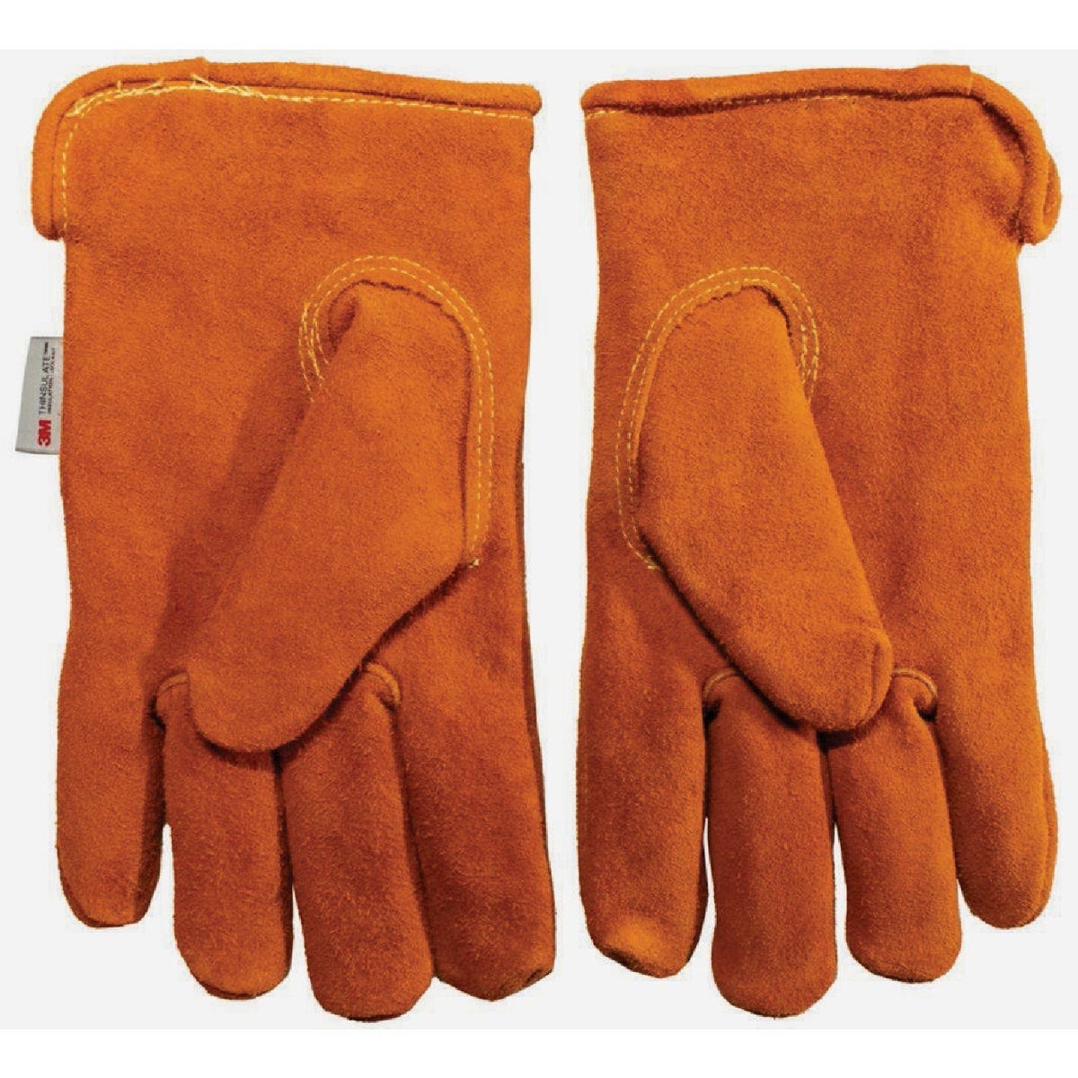 Forney Men's Medium Suede Deerskin Leather Lined Driver Work Gloves - photo 5