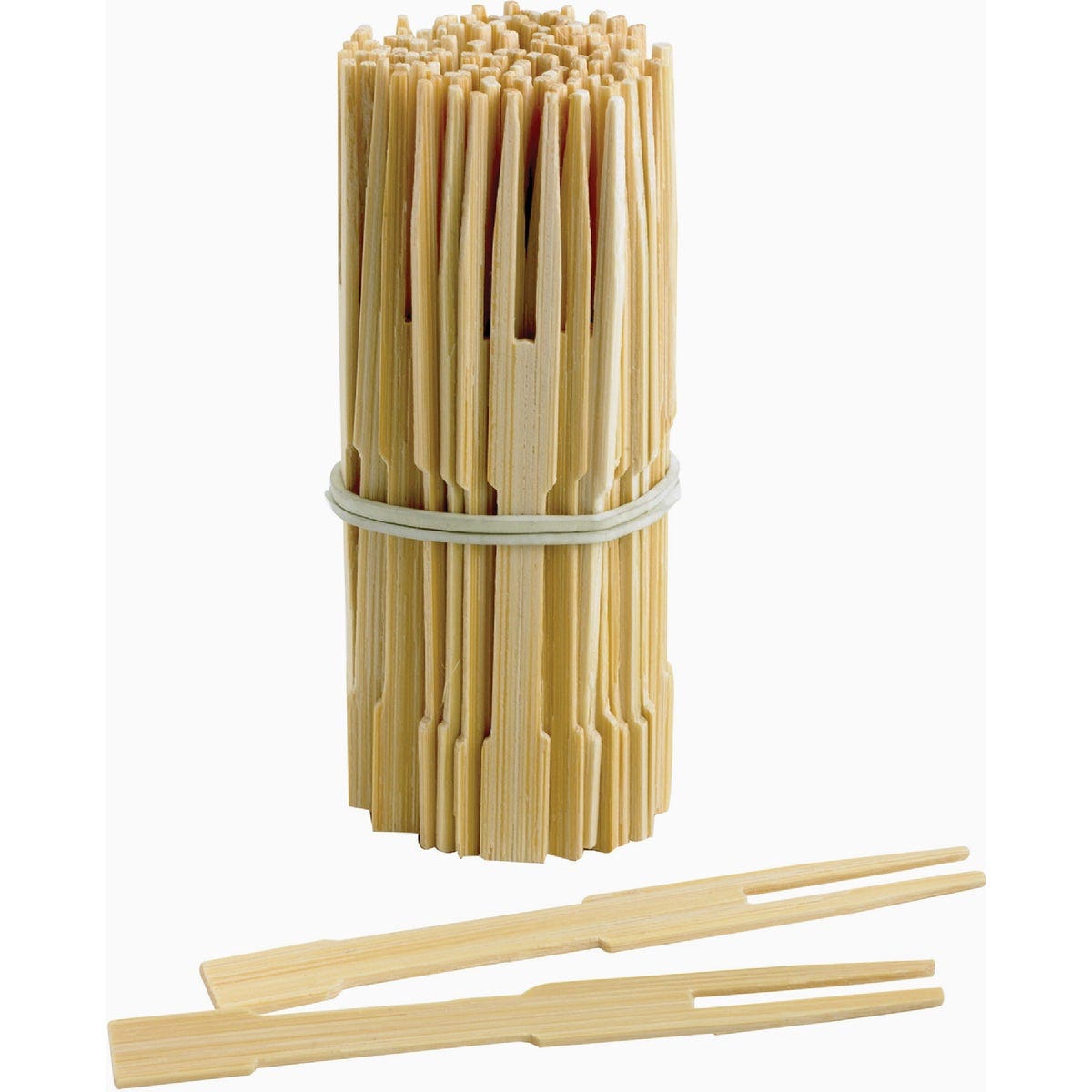 Helen's Asian Kitchen Bamboo Cocktail Forks, (72 Pack)-