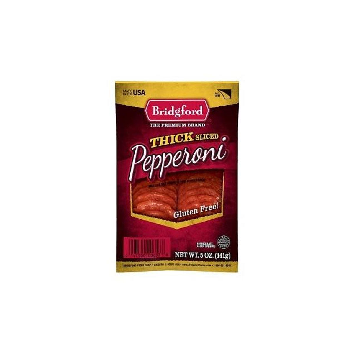 Bridgford 5 Oz. Thick Sliced Pepperoni