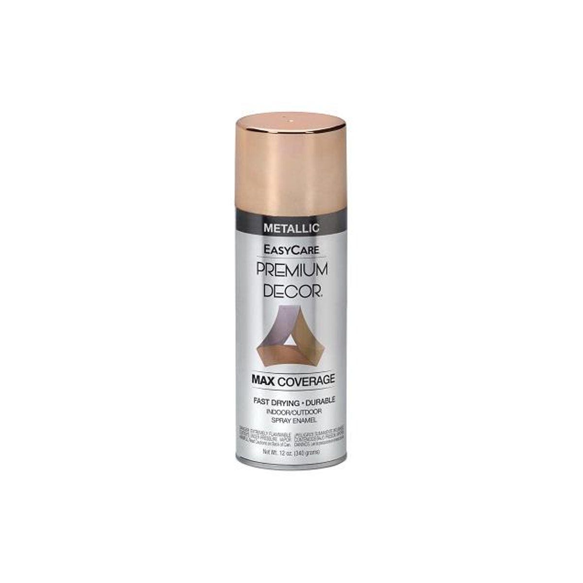 EasyCare Premium Decor 12 oz. Rose Gold Metallic Spray Paint