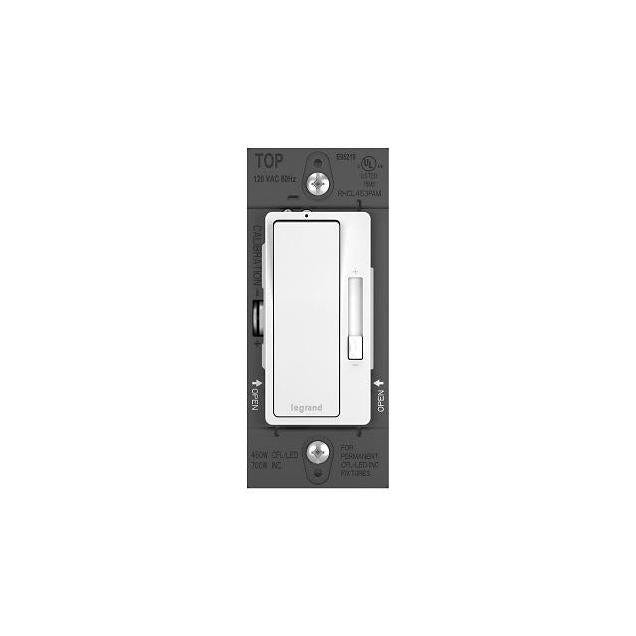 Radiant White Dimmer Switch with Microban Radiant White Dimmer Switch with Microban