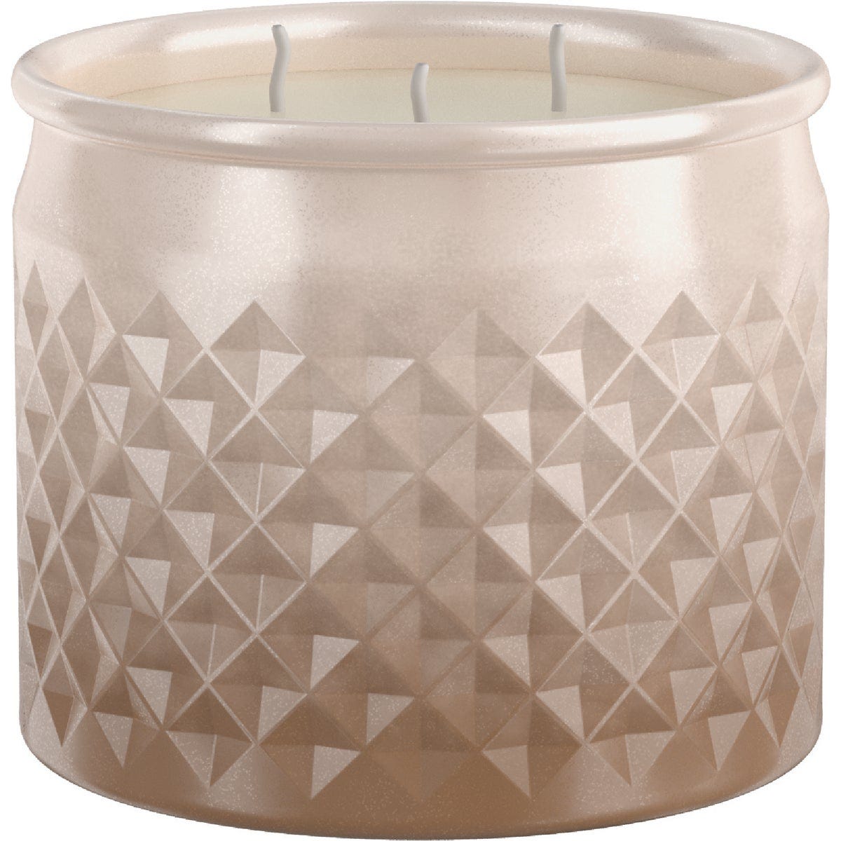 Candle-Lite 10 Oz. 3-Wick Santa's Cookies Diamond Jar Candle