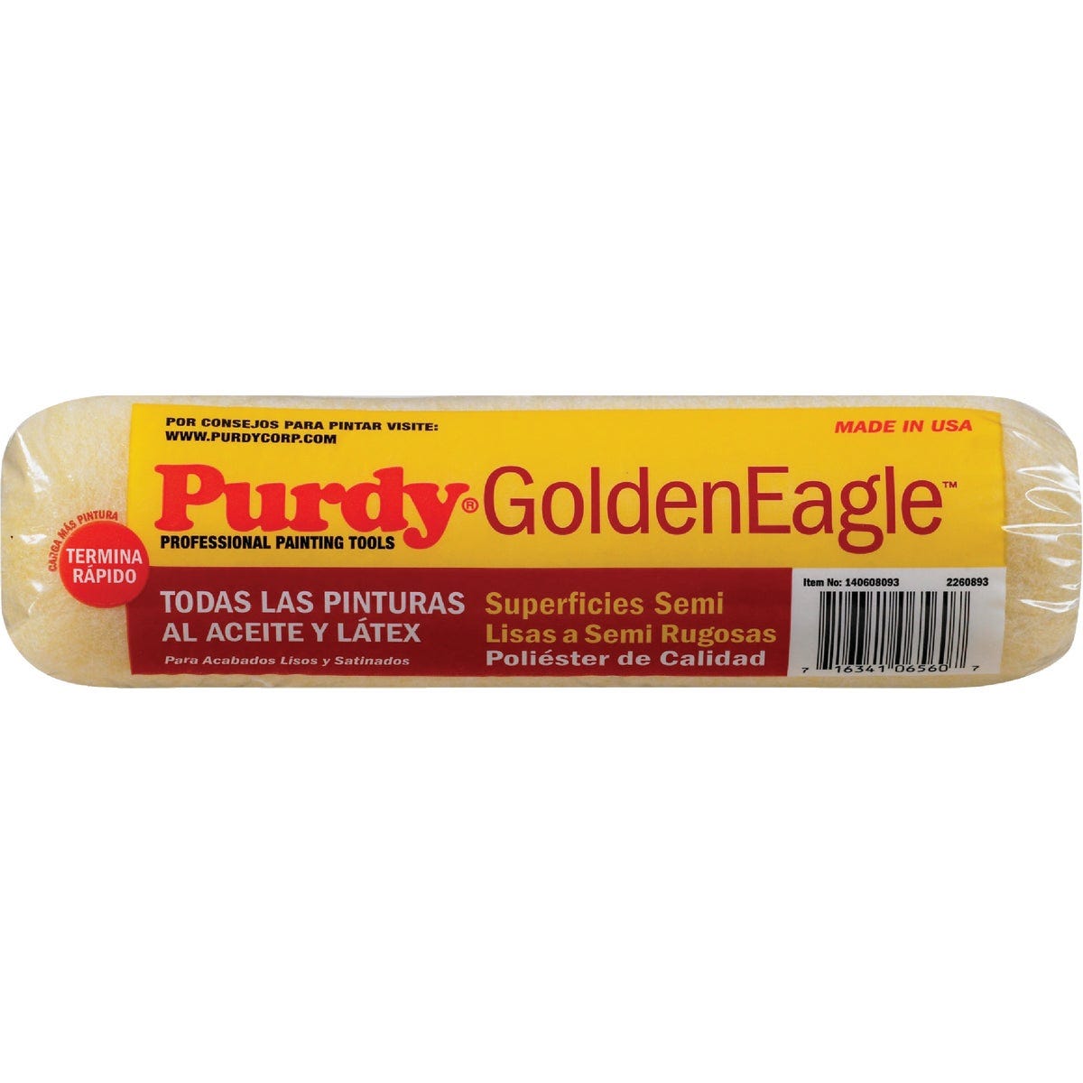 Purdy Golden Eagle 9 In. x 1/2 In. Knit Fabric Roller Cover - photo 2