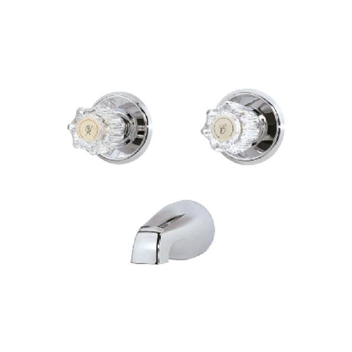 HomePointe 2-Handle Acrylic Chrome Finish Tub Faucet HomePointe 2-Handle Acrylic Chrome Finish Tub Faucet