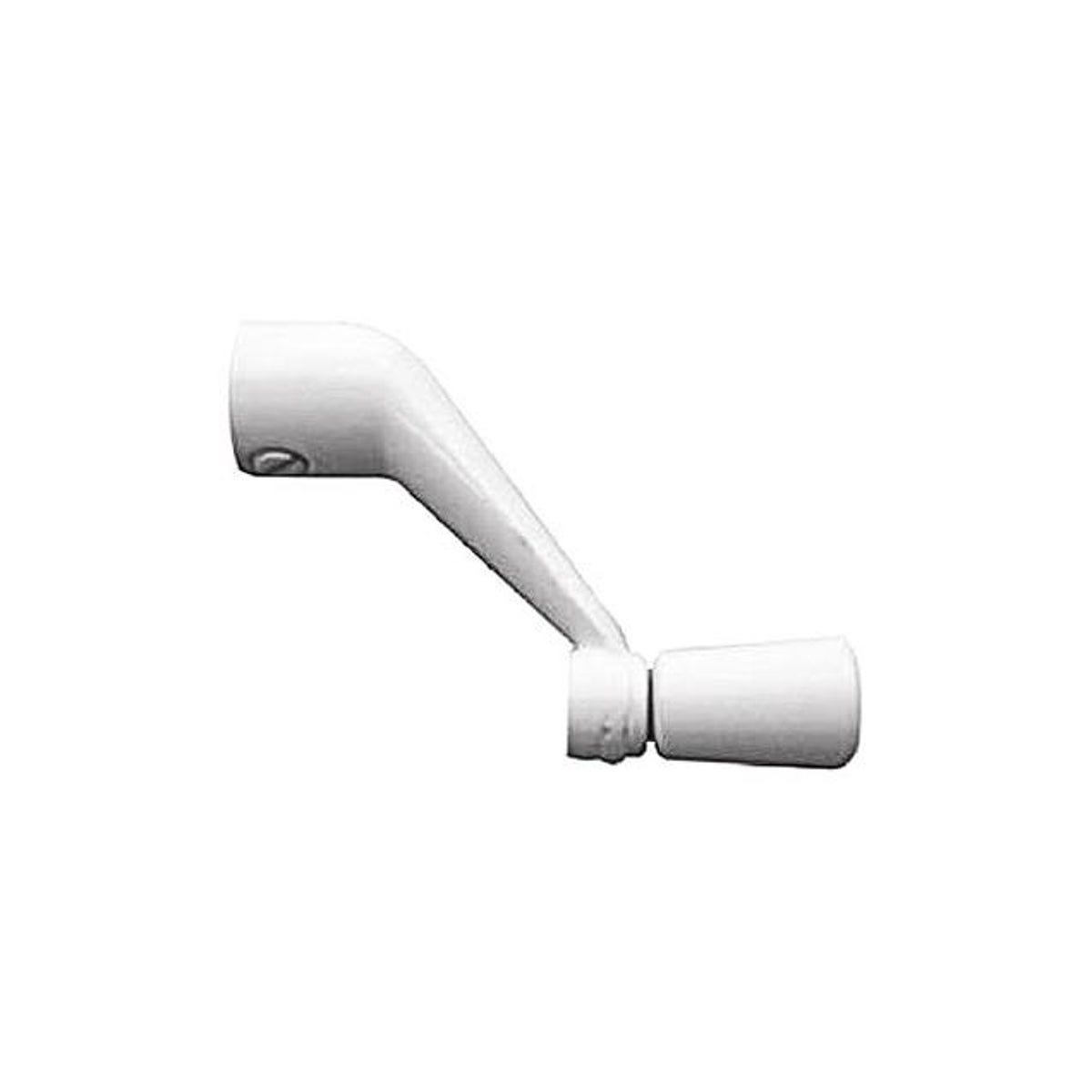 Prime-Line 3/8 In. White Casement Operator Crank Handle