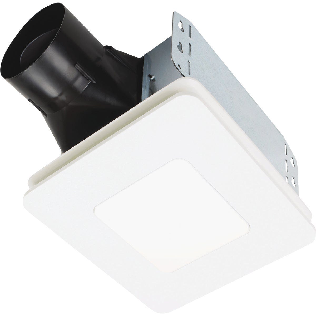 Broan-NuTone Roomside Series 80 CFM 1.5 Sones Bath Exhaust Fan with LED Light Broan-NuTone Roomside Series 80 CFM 1.5 Sones Bath Exhaust Fan with LED Light