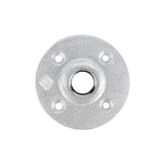 STZ 1/4 In. Galvanized Pipe Flange