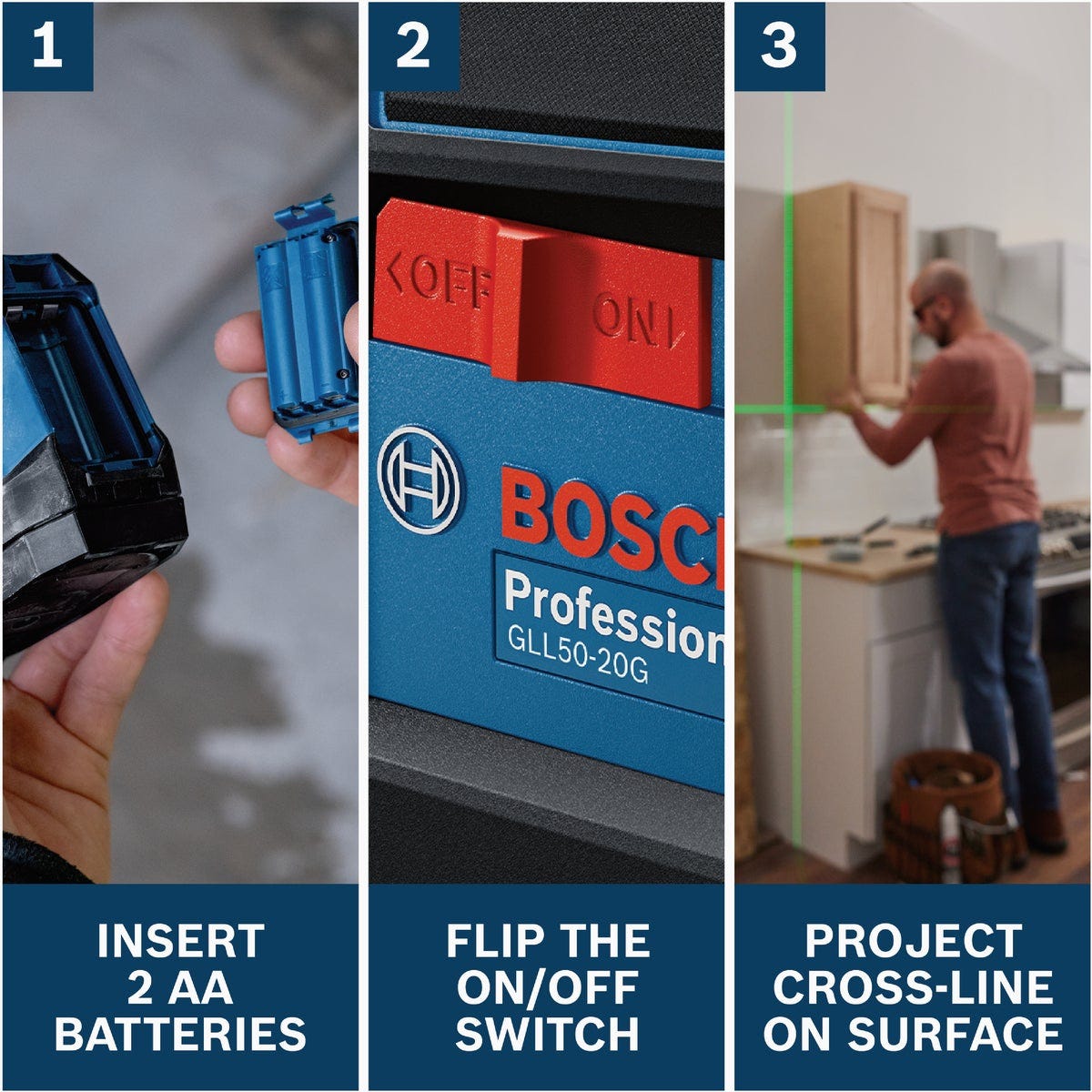 Bosch Green Self-Leveling Cross-Line Laser Level - photo 7