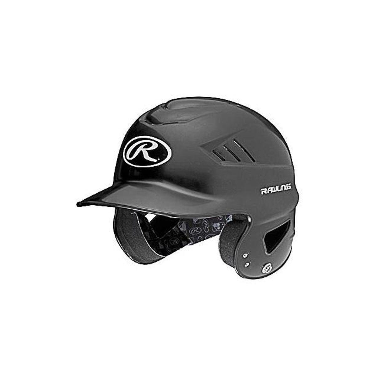 Rawlings Black Cool Flo Batting Helmet