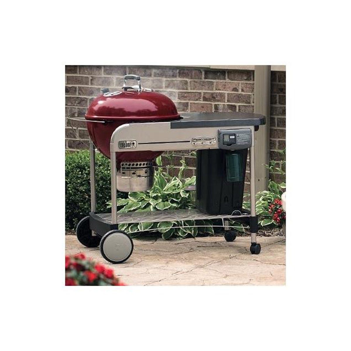 Weber Performer Deluxe 22 In. Charcoal Grill, Crimson - photo 8